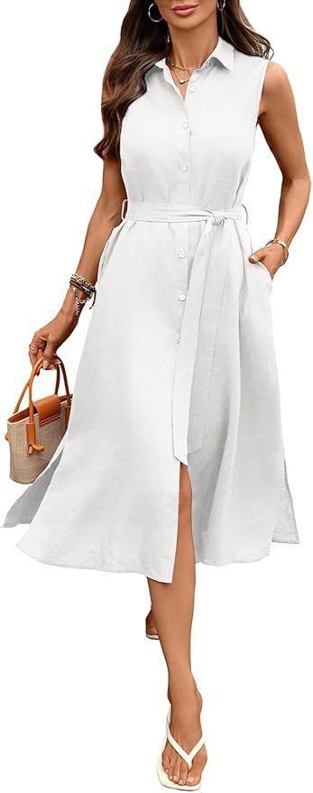 Read more about the article Embrace Comfort and Style with Women’s Linen Shirt Dresses